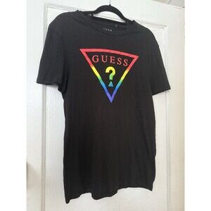 Guess Jeans Mens T Shirt w/ Logo Size M Short Sleeve 100% Cotton LA Style